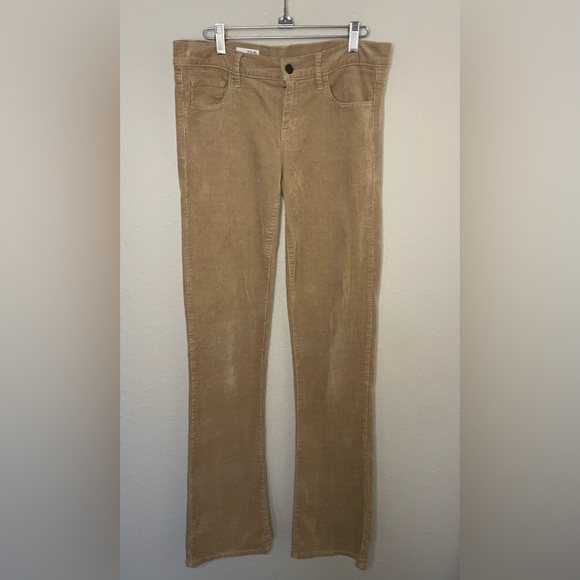 GAP Tan Skinny Boot Corduroy Pants size 29 - Picture 1 of 11